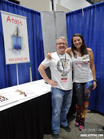 David_Sarah_Worldcon David and Sarah at Worldcon